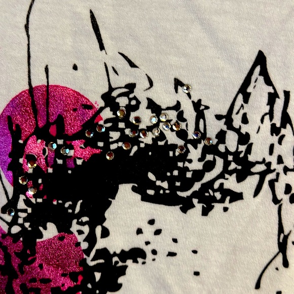 Taste Clothing  S/S Cap Sleeve Top with Sequins - Picture 2 of 7